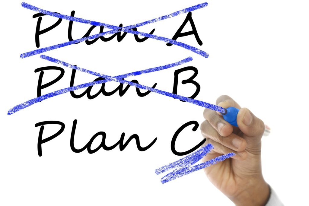 Plan C. Adaptability is a soft skill